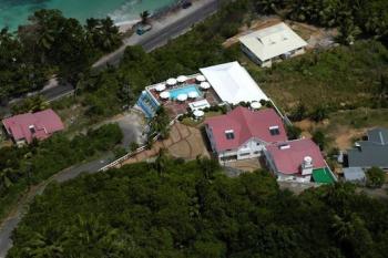 Pool Le Relax Hotel & Restaurant Mahe Seychellen