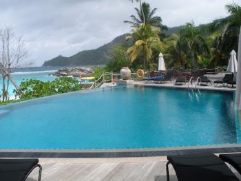 Pool Double Tree by Hilton Seychelles Allamanda Resort Mahe Seychellen