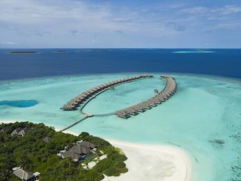 Over Water Villa Anantara Kihavah Villas Baa Atoll Malediven