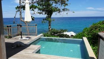 Pool Chalet Carana Beach Hotel Mahe Seychellen
