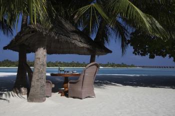 Strand Naladhu Maldives Sued Male Atoll Malediven