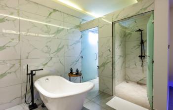 Cote d'Or Retreat Praslin Seychelles Double Self-Catering Bathroom