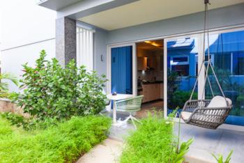 Cote d'Or RetreatPraslin Seychelles Double Self-Catering terrace