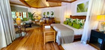 Denis Island Beach Villa Deluxe Beachfront Spa Cottage