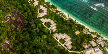 Kempinski Seychelles Resort Aerial View