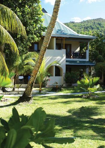 Indian Ocean Lodge Hotel Praslin Seychellen