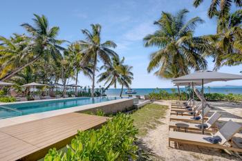 Indian Ocean Lodge Hotel Praslin Seychellen
